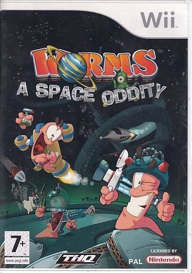 Worms a Space Oddity - Wii - (B Grade) (Genbrug)
